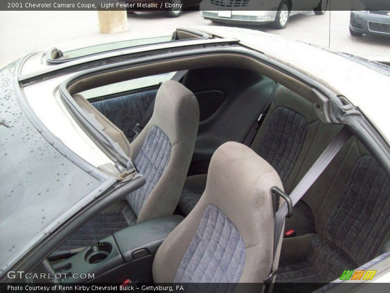 Light Pewter Metallic / Ebony 2001 Chevrolet Camaro Coupe