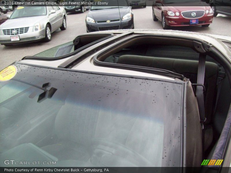 Light Pewter Metallic / Ebony 2001 Chevrolet Camaro Coupe