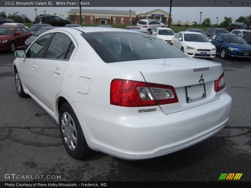 White Pearl / Black 2012 Mitsubishi Galant ES