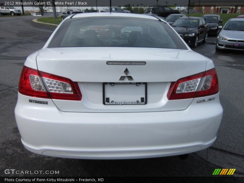 White Pearl / Black 2012 Mitsubishi Galant ES