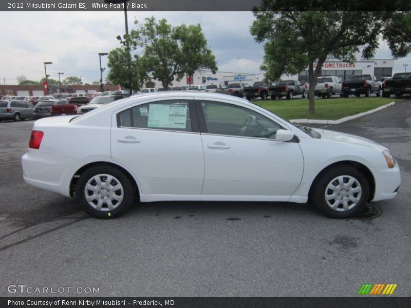 White Pearl / Black 2012 Mitsubishi Galant ES