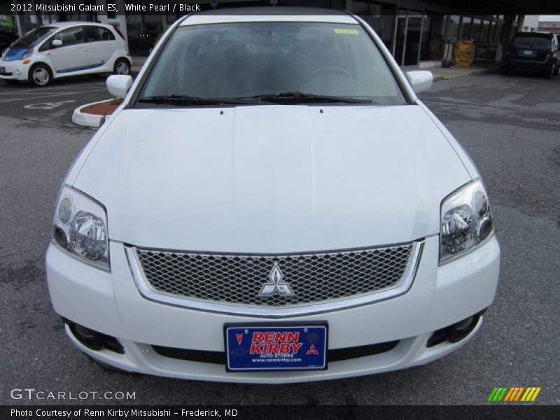 White Pearl / Black 2012 Mitsubishi Galant ES