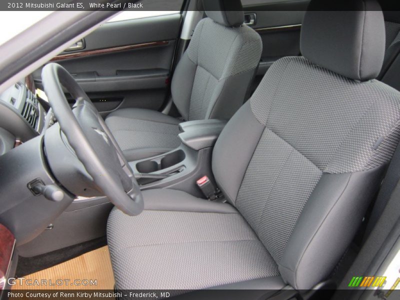 White Pearl / Black 2012 Mitsubishi Galant ES