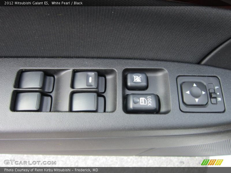 White Pearl / Black 2012 Mitsubishi Galant ES