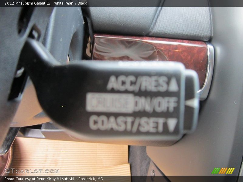 White Pearl / Black 2012 Mitsubishi Galant ES