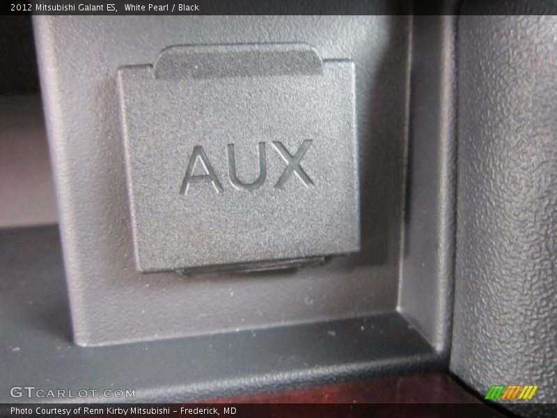 White Pearl / Black 2012 Mitsubishi Galant ES