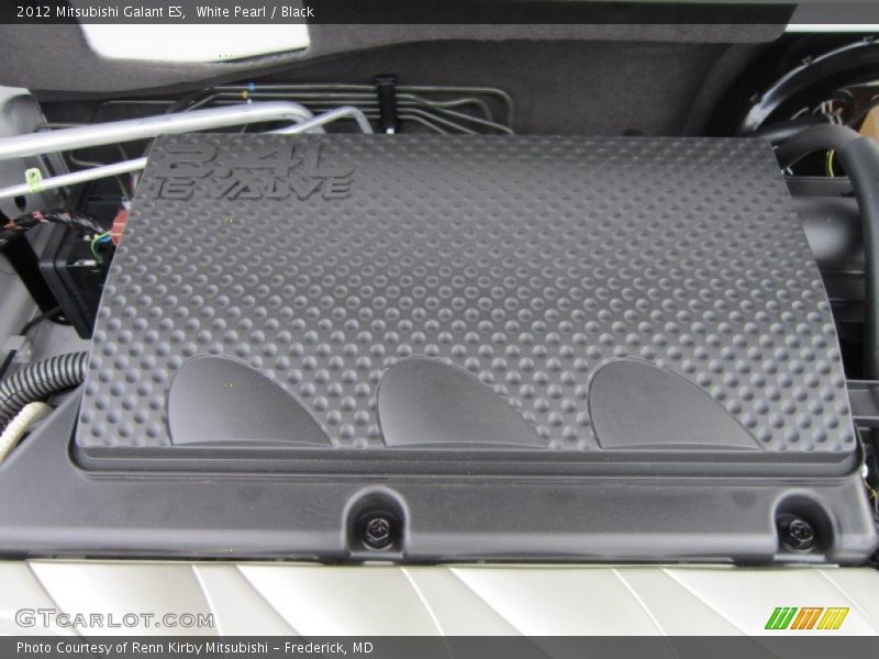 White Pearl / Black 2012 Mitsubishi Galant ES