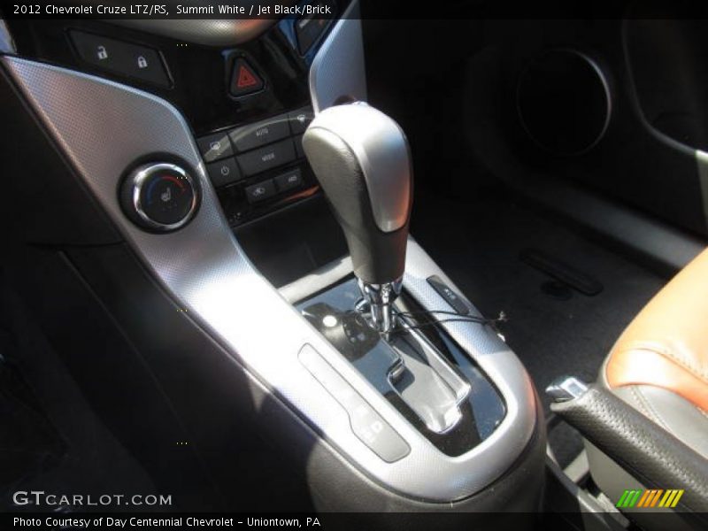 Summit White / Jet Black/Brick 2012 Chevrolet Cruze LTZ/RS