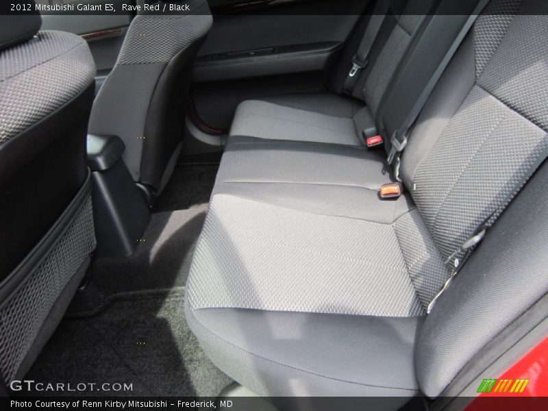 Rave Red / Black 2012 Mitsubishi Galant ES