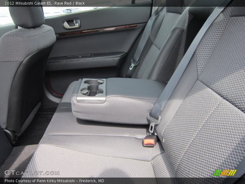 Rave Red / Black 2012 Mitsubishi Galant ES