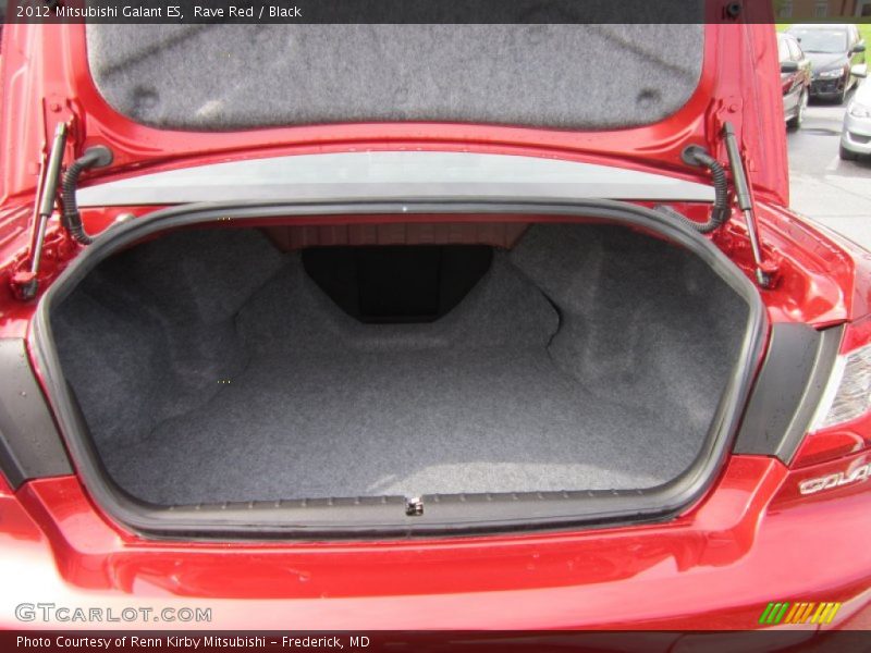 Rave Red / Black 2012 Mitsubishi Galant ES