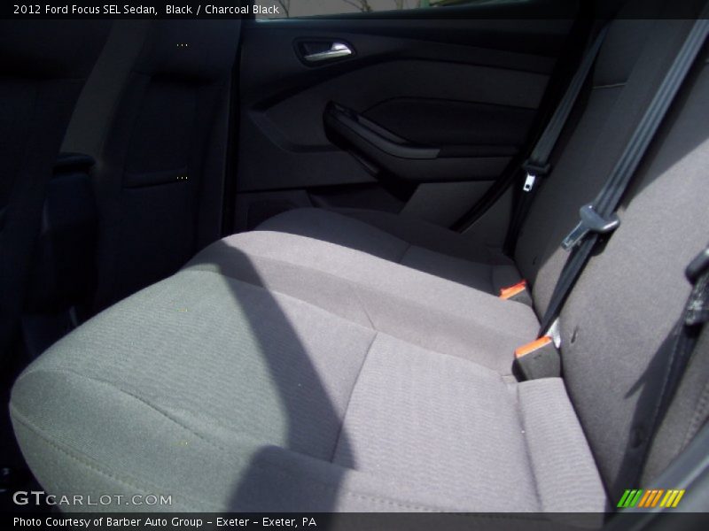 Black / Charcoal Black 2012 Ford Focus SEL Sedan