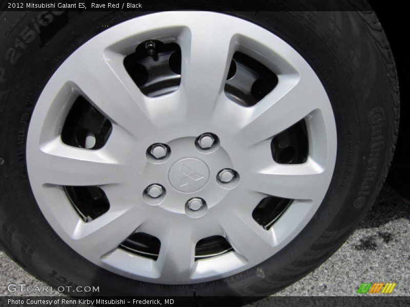 Rave Red / Black 2012 Mitsubishi Galant ES