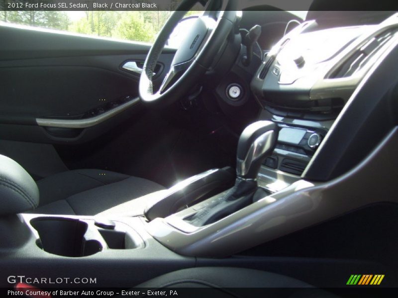 Black / Charcoal Black 2012 Ford Focus SEL Sedan