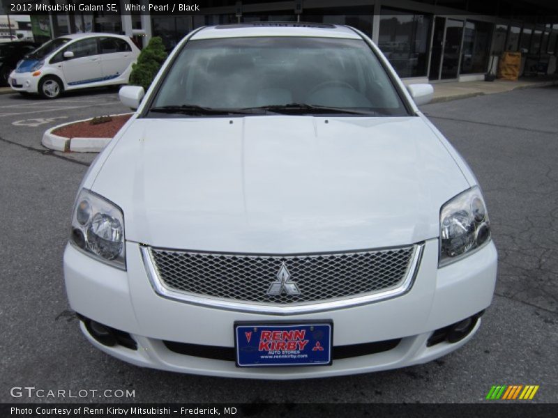 White Pearl / Black 2012 Mitsubishi Galant SE