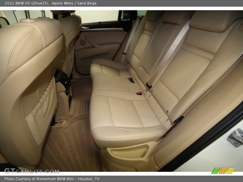 Alpine White / Sand Beige 2012 BMW X6 xDrive35i