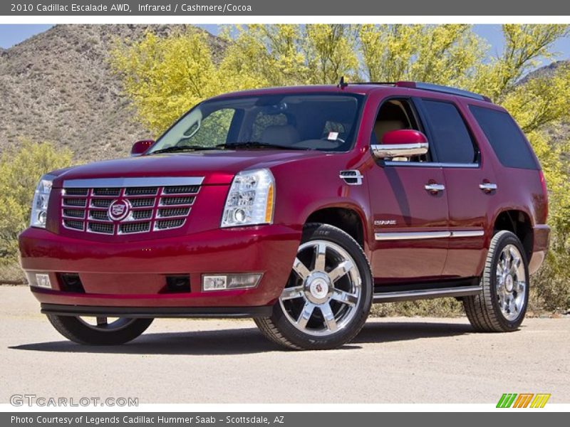 Front 3/4 View of 2010 Escalade AWD