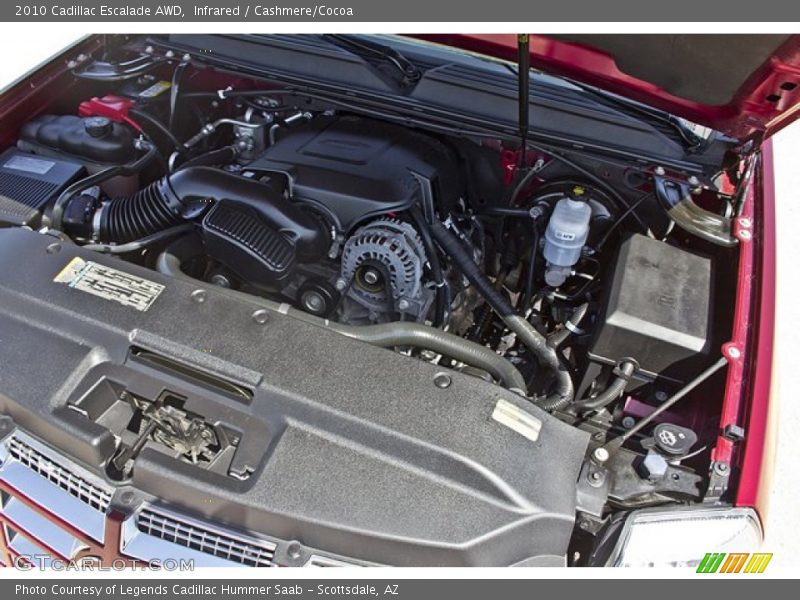  2010 Escalade AWD Engine - 6.2 Liter OHV 16-Valve VVT Flex-Fuel V8
