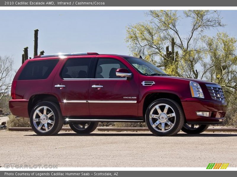 Infrared / Cashmere/Cocoa 2010 Cadillac Escalade AWD