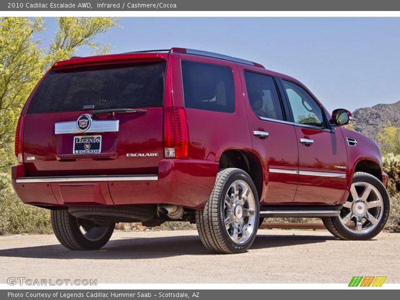Infrared / Cashmere/Cocoa 2010 Cadillac Escalade AWD