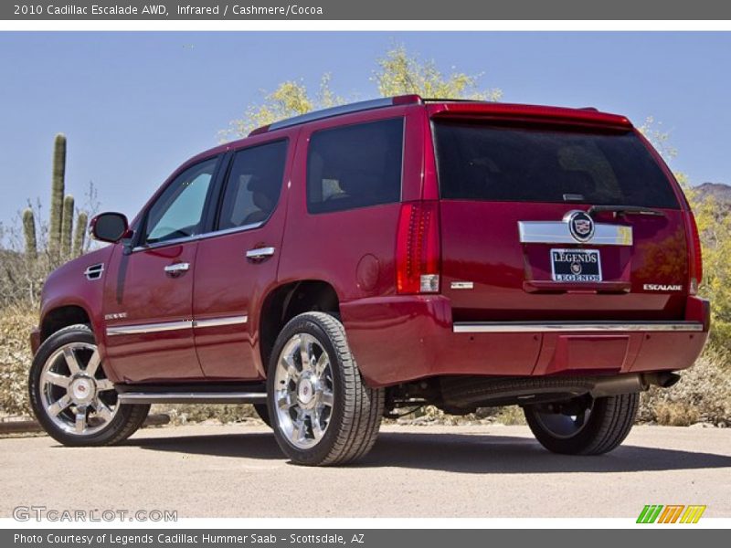 Infrared / Cashmere/Cocoa 2010 Cadillac Escalade AWD