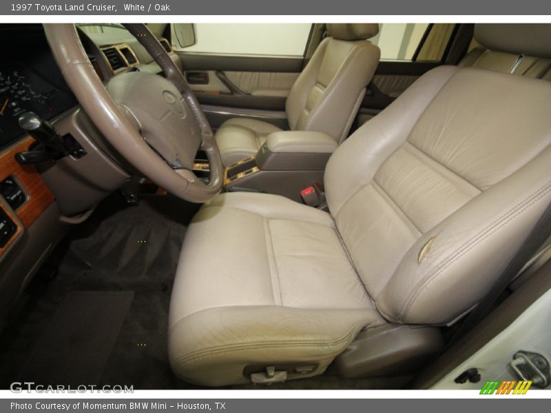 White / Oak 1997 Toyota Land Cruiser