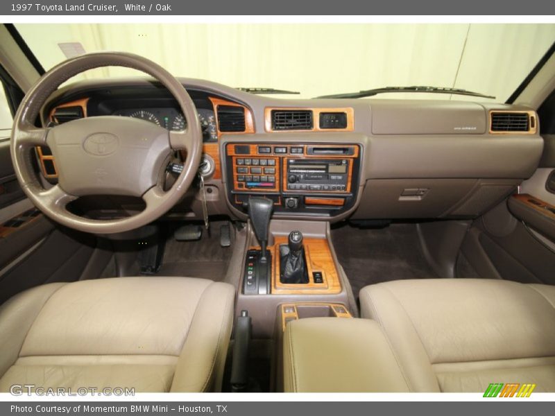 White / Oak 1997 Toyota Land Cruiser