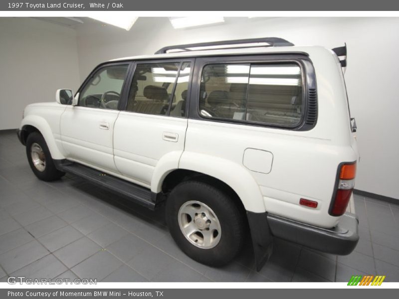 White / Oak 1997 Toyota Land Cruiser