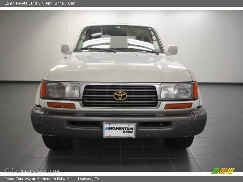White / Oak 1997 Toyota Land Cruiser
