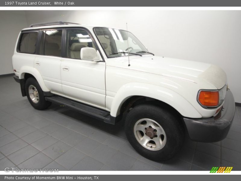 White / Oak 1997 Toyota Land Cruiser