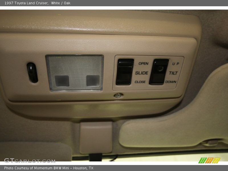 White / Oak 1997 Toyota Land Cruiser