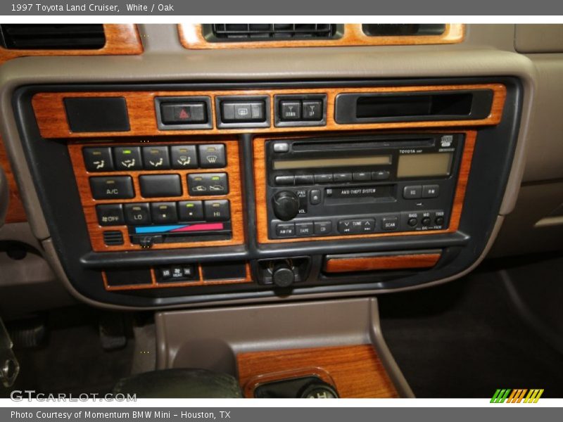 White / Oak 1997 Toyota Land Cruiser