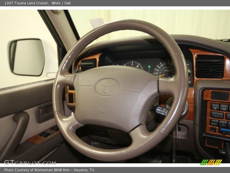 White / Oak 1997 Toyota Land Cruiser