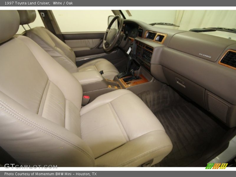 White / Oak 1997 Toyota Land Cruiser