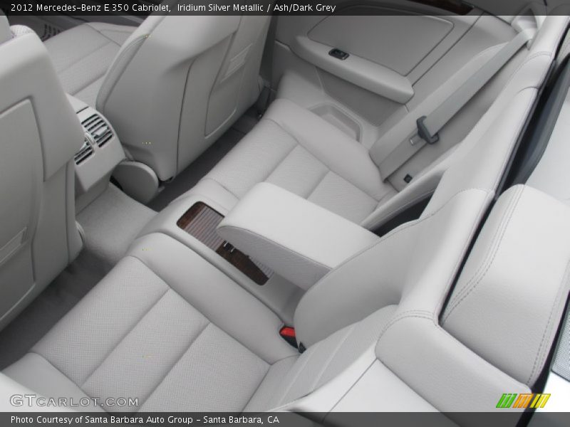 Iridium Silver Metallic / Ash/Dark Grey 2012 Mercedes-Benz E 350 Cabriolet