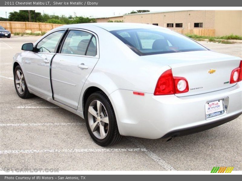 Silver Ice Metallic / Ebony 2011 Chevrolet Malibu LT