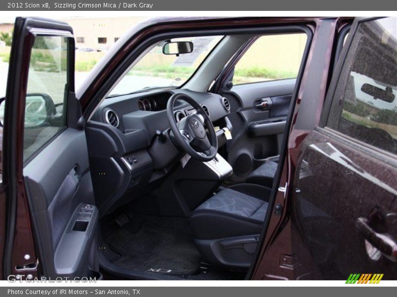 Sizzling Crimson Mica / Dark Gray 2012 Scion xB