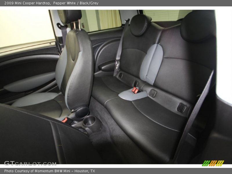 Pepper White / Black/Grey 2009 Mini Cooper Hardtop