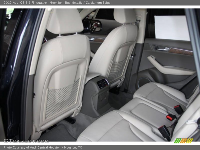 Moonlight Blue Metallic / Cardamom Beige 2012 Audi Q5 3.2 FSI quattro