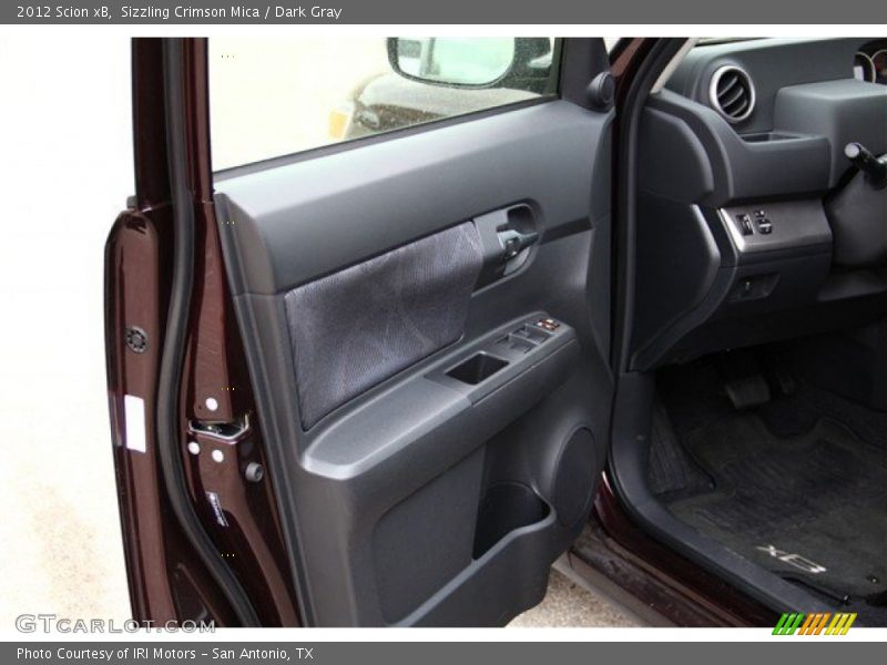 Sizzling Crimson Mica / Dark Gray 2012 Scion xB