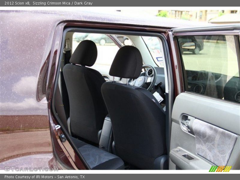 Sizzling Crimson Mica / Dark Gray 2012 Scion xB