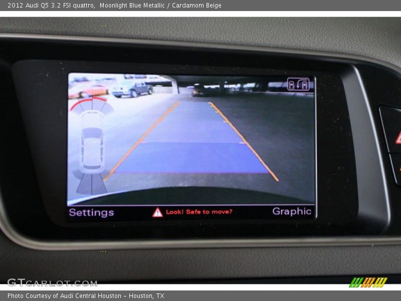 Moonlight Blue Metallic / Cardamom Beige 2012 Audi Q5 3.2 FSI quattro