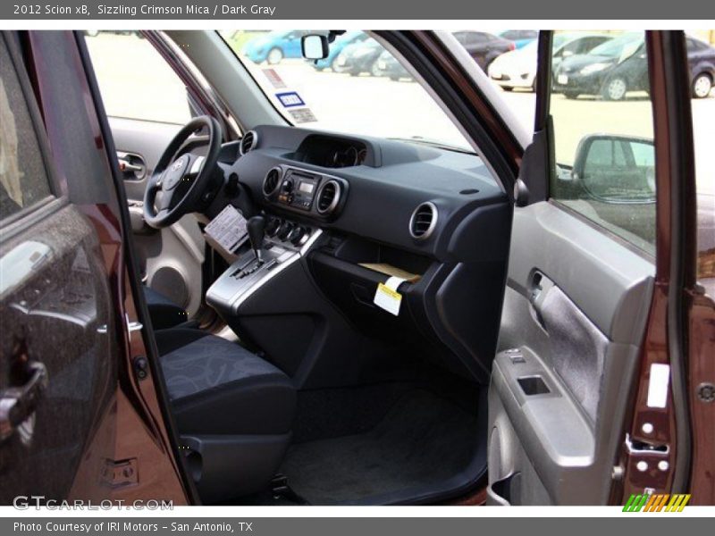 Sizzling Crimson Mica / Dark Gray 2012 Scion xB