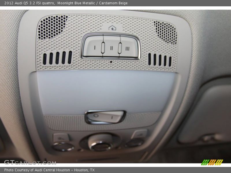 Moonlight Blue Metallic / Cardamom Beige 2012 Audi Q5 3.2 FSI quattro