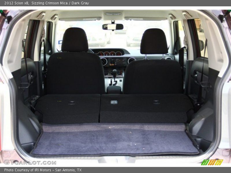 Sizzling Crimson Mica / Dark Gray 2012 Scion xB