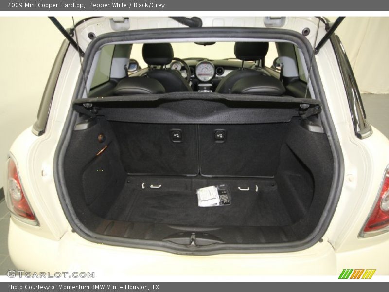 Pepper White / Black/Grey 2009 Mini Cooper Hardtop