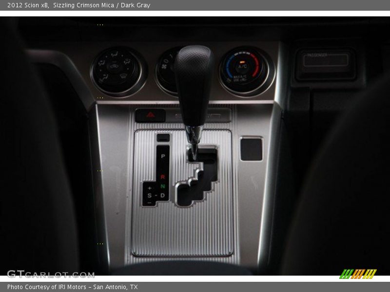 Sizzling Crimson Mica / Dark Gray 2012 Scion xB