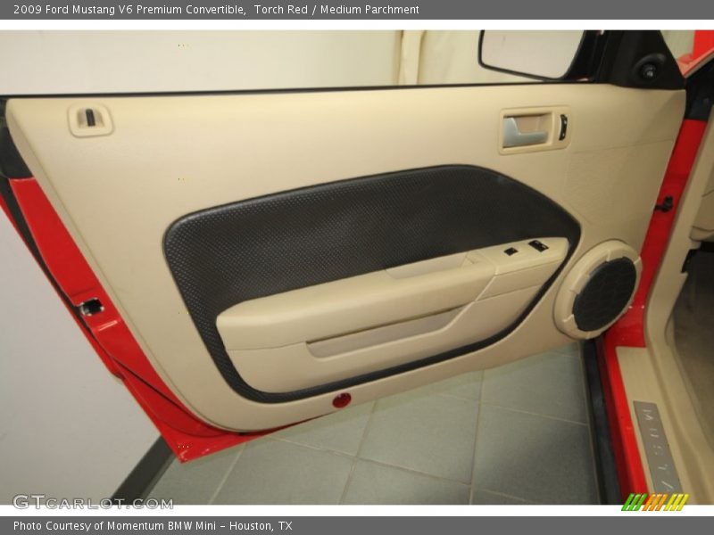 Torch Red / Medium Parchment 2009 Ford Mustang V6 Premium Convertible