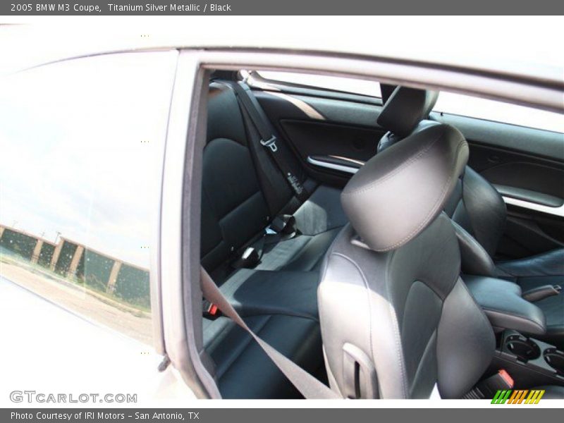 Titanium Silver Metallic / Black 2005 BMW M3 Coupe