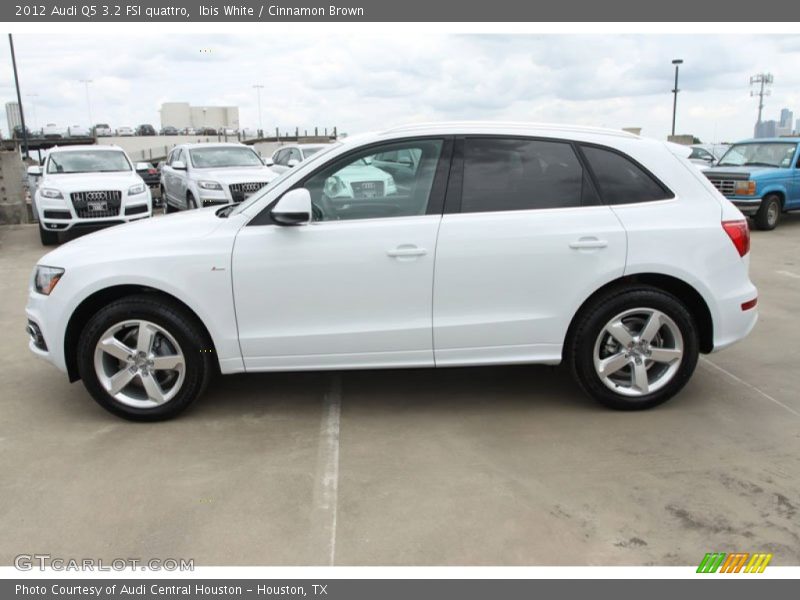 Ibis White / Cinnamon Brown 2012 Audi Q5 3.2 FSI quattro
